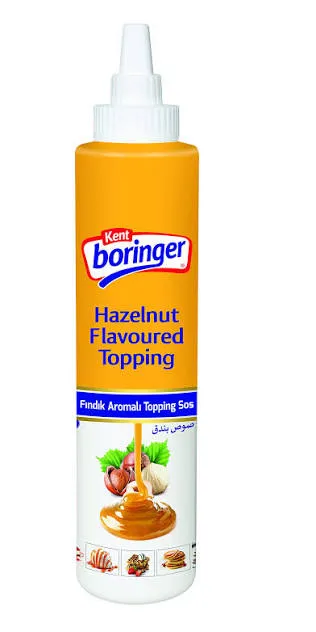 Kent hazelnut flavoured topping sauce