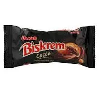 Biskrem cocoa cream filled cookie *4
