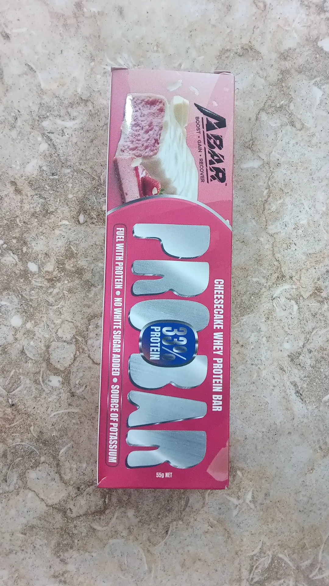 A bar cheesecake whey protein barf