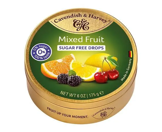 Cavendish and harvey mixed fruit sugar free