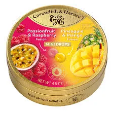 Cavendish and harvey passion fruit and raspberry