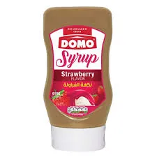 Domo syrup strawberry flavor 610g
