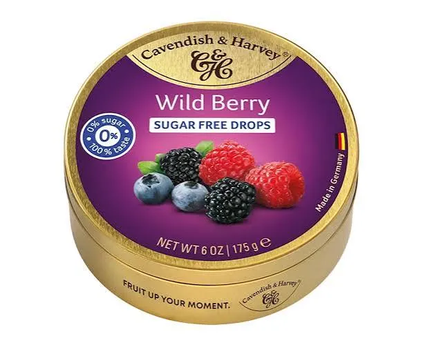 Cavendish and harvey wild berry sugar free drops