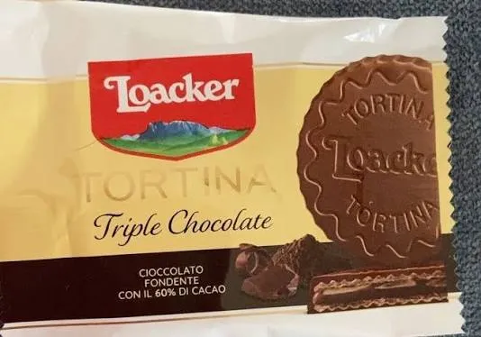 Loacker tortina triple chocolate