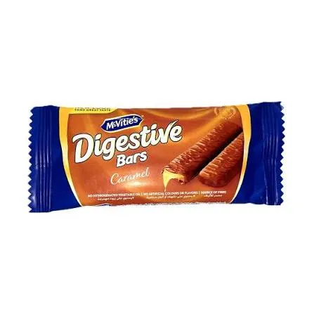 McVitie's digestive bars caramel