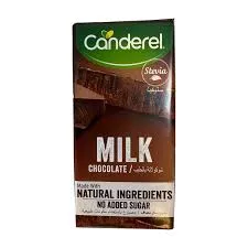 Canderel milk chocolate no added sugar