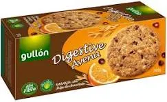 Gullon digestives orange with chocolate chips