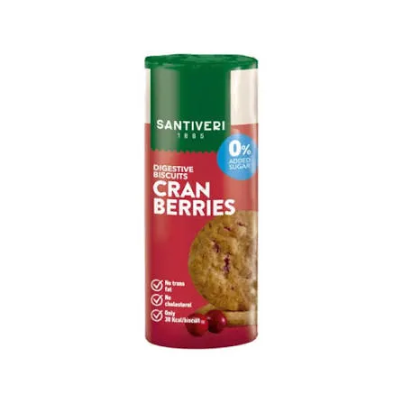 Santiveri digestive biscuits cran berries
