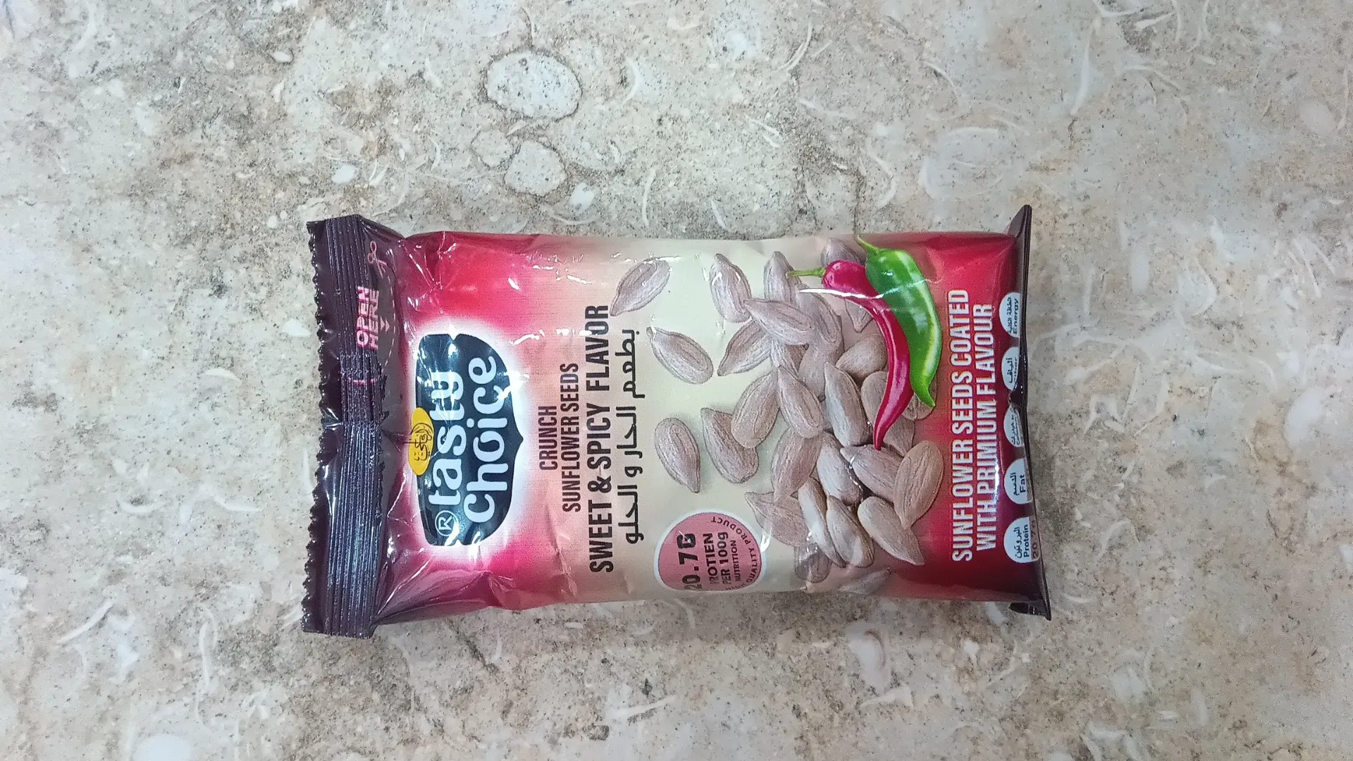 Tasty choice sweet and spicy flavor