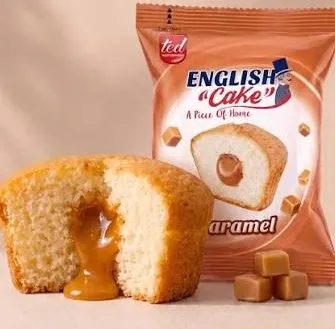 English cake caramel