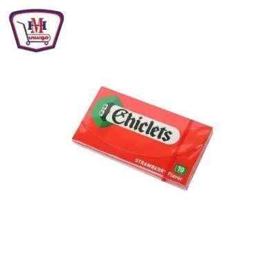 Chiclets strawberry flavor