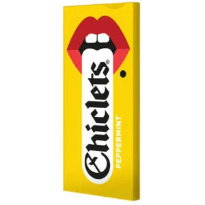 Chiclets peppermint favor