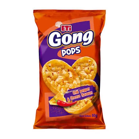 Eti gong chili pepper and cheese flavours 80g