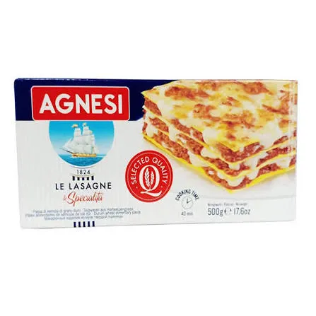 Agnesi lasagne 500g معكرونة