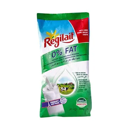 حليب Regilait fat free 400g
