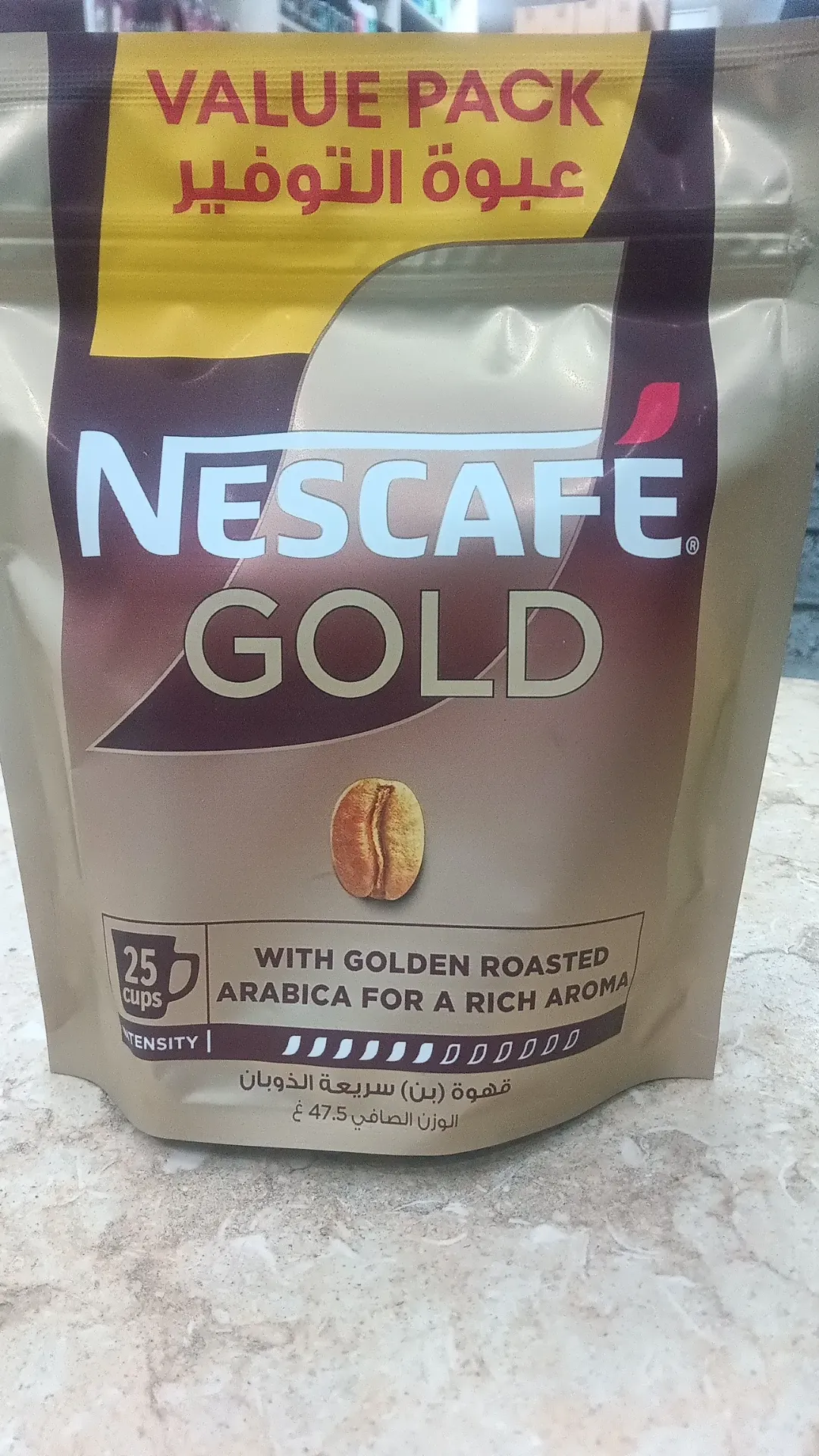 Nescafe gold 47.5g value pack