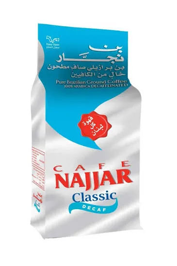قهوة نجار كلاسيك ديكاف 180غ