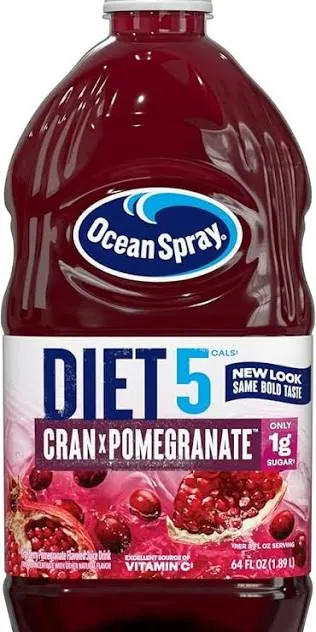 Ocean spray diet cranberry and pomegranate 1.89L