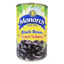 فاصوليا سوداء 400غ Monarch