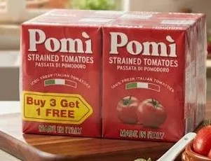 Pomi 200g buy 3 get 1 free