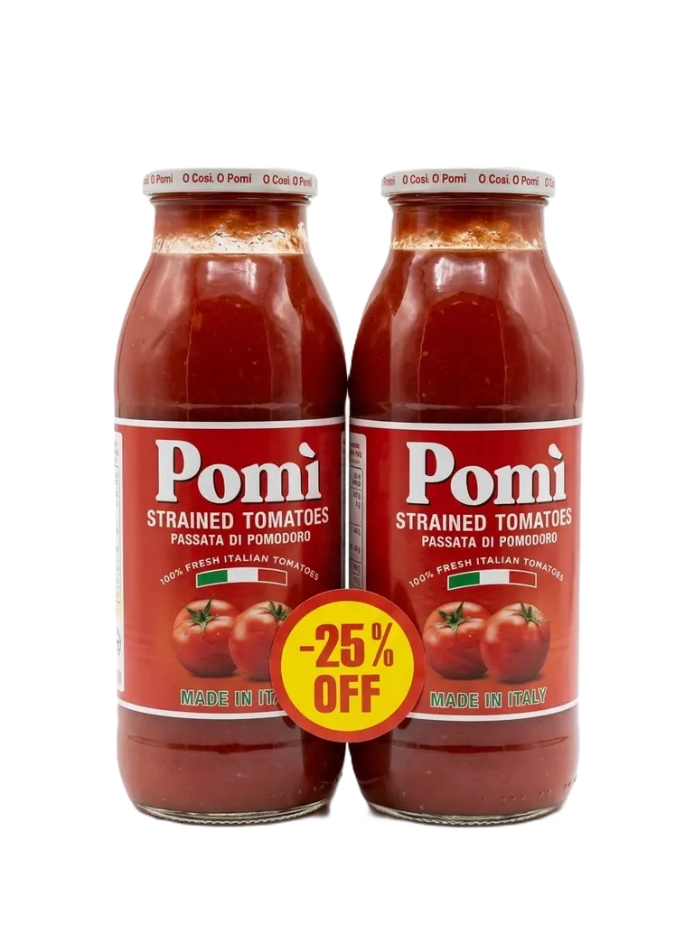 Pomi glass 700g buy 2 get (25%)