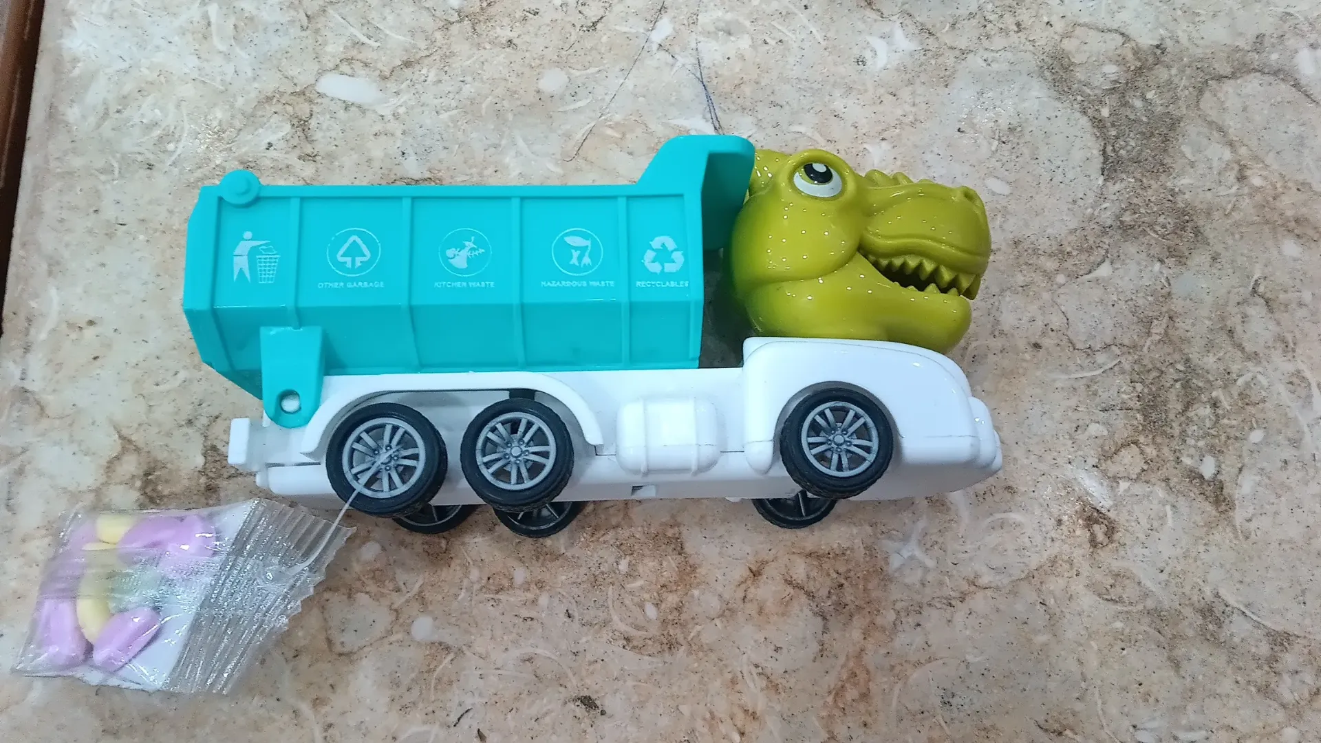 Dinosaur car mini game