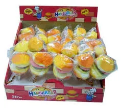 BURGER CANDY MARSHMALLOW AND GUMMY