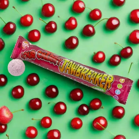 Zed candy sour cherry Jawbreaker 6 balls