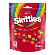Skittles taste the rainbow fruits
