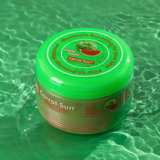 Carrot sun watermelon cream