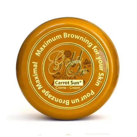 Carrot sun gold cream