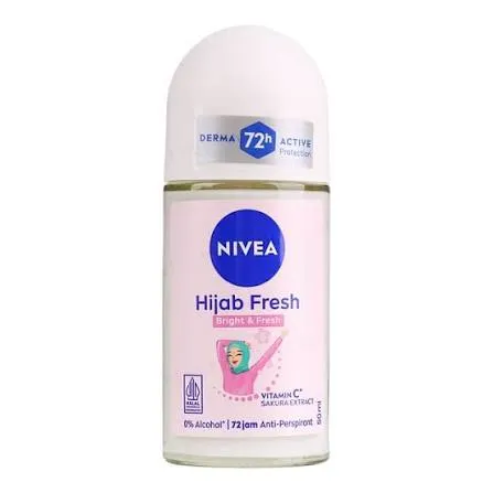 Roll on nivea hijab fresh vit c