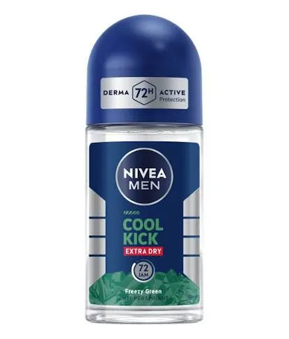 Roll on nivea men cool kick freezy green