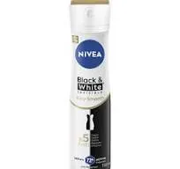 Nivea deodorant black and white silky smooth women