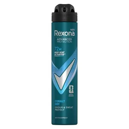 Rexona deodorant body heat activated men