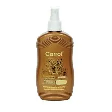 Carrot gold or sun oil carrot sun