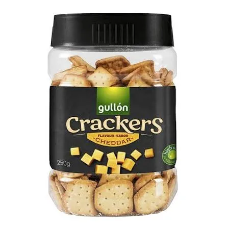 Gullon mini bites sabor cheddar 250g