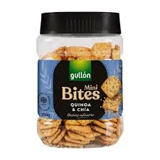 Gullon mini bites quinoa and chia
