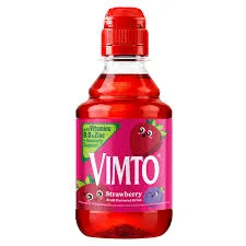 Vimto strawberry drink