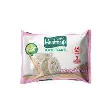 Health up rice cake himalayan salt