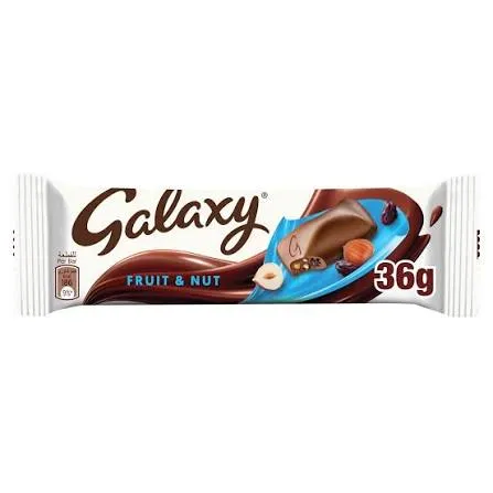 Galaxy fruit and nut 36g