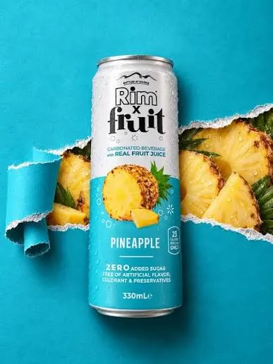 Rim pineapple zero 330ml