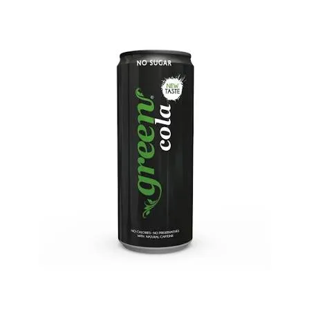 Green cola no sugar 330ml