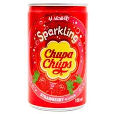 Chupa chups sparkling strawberry 150ml