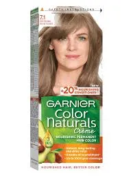 صبغة اشقر رماديGarnier 7.1