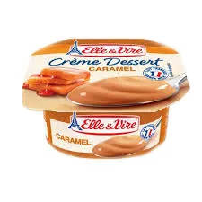 Elle & vire caramel creme dessert