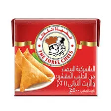 جبنة بيضا الدنمركية 500غ  The three chefs
