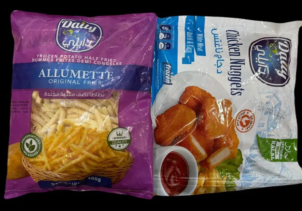 Daily nuggets 800g +frozen potato