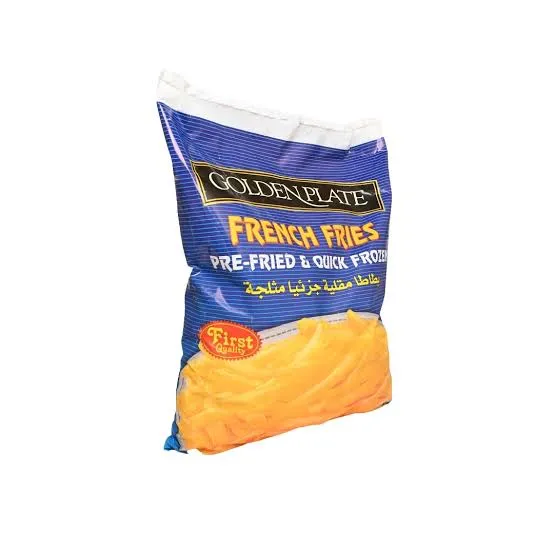 Golden plate frozen french fries  1kg