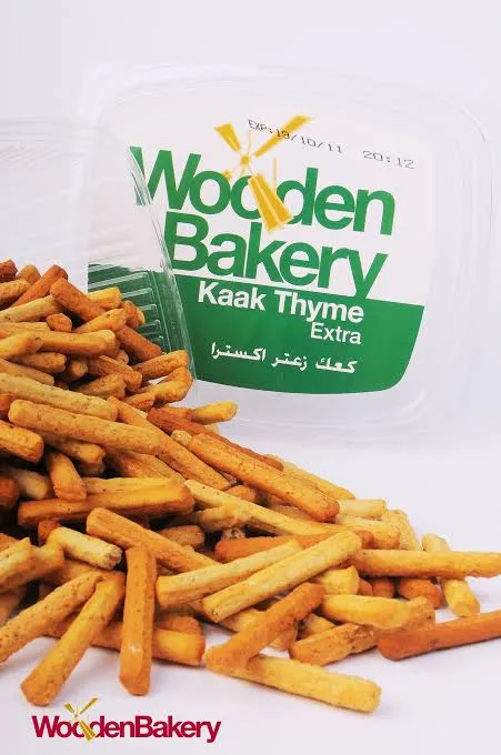 extra بالزعتر Wooden bakery kaak